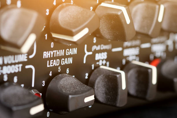 istock detail of Guitar Amplifier 908913512