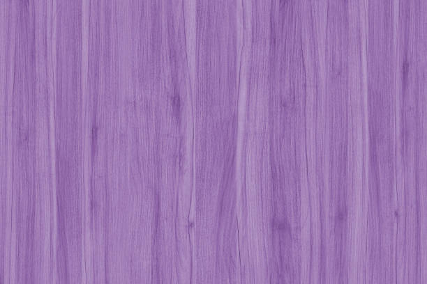 Ultra Violet Wooden background, Texture of Purple color paint plank wall for background - fotografia de stock