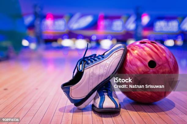 Bowling Shoes Stock Photo - Download Image Now - Ten Pin Bowling, Bowling Alley, Bowling Shoe