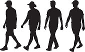 istock Men Walking Silhouettes 908924272