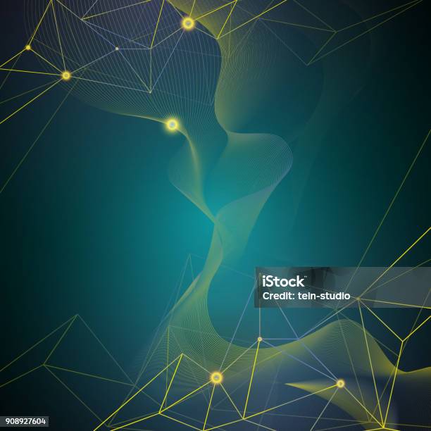 Science Technology Pattern Background Science Technology Background Vector Stock Illustration - Download ...