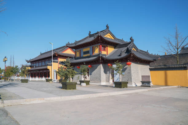 istock Ancient buildings in Nanjing China 908932130