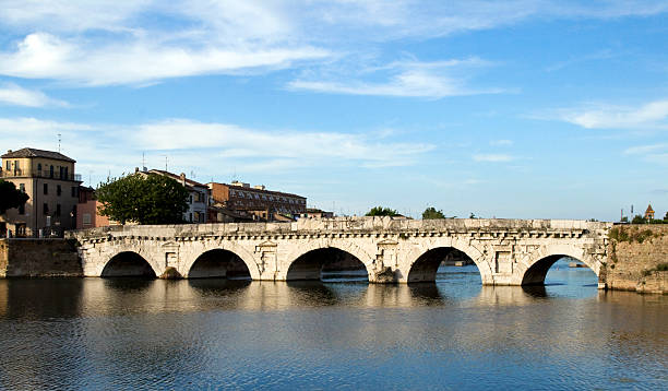 Ponte di tiberio - foto de stock