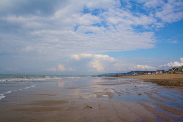 istock Trouville beach at low tide 908935664