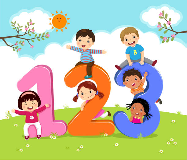 Cartoon Kids With 123 Numbers Stock Illustration - Download Image Now - Child, Number, Mathematics - iStock Cartoon Kids With 123 Numbers Stock Illustration - Download Image Now - Child, Number, Mathematics - iStock