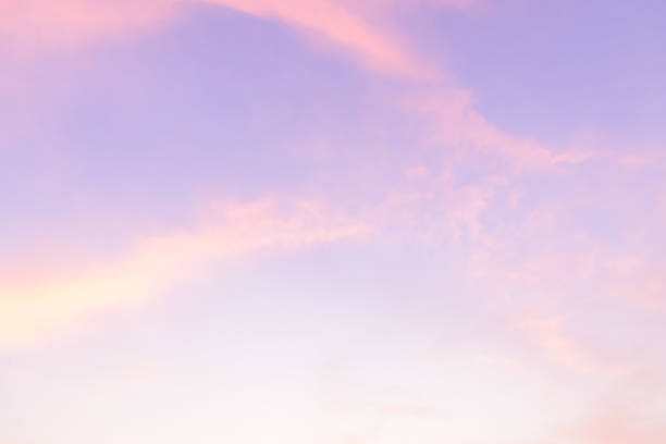 istock Ultra violet twilight sky with cloud in the morning. 908949322