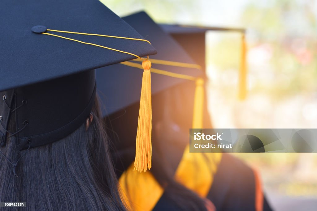 Absolventen - Lizenzfrei Akademischer Abschluss Stock-Foto