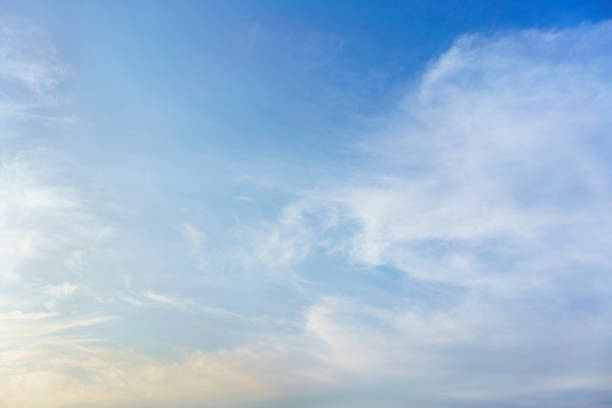 istock Beautiful white clouds and blue sky background 908953910