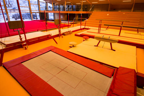 istock Gymnastic center in the north Atlantic 908960584