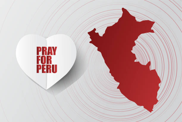 Gambar kampanye peduli bencana alam di Peru
