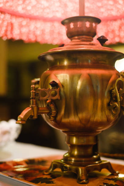 istock Russian tradition, samovar, kettle, tea, old, antique, welcome to Russia , Welcome to Soccer World Cup 2018 908965310