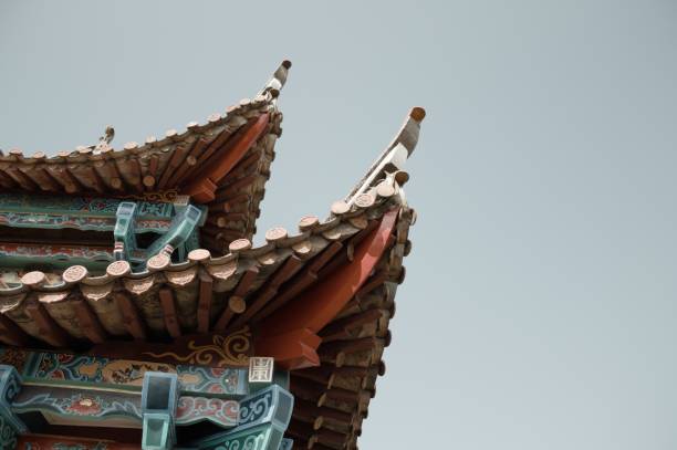 istock Temple's roof detail (Kunming, Yunnan, China) 908977378