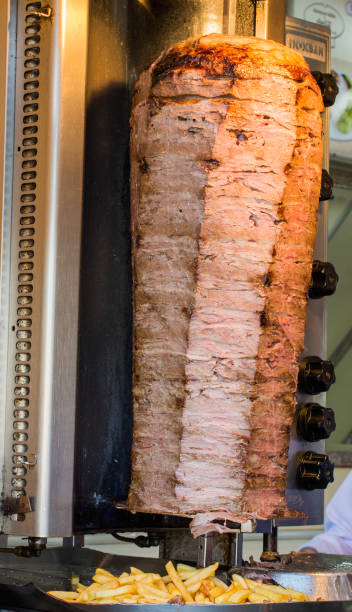 istock Traditional Turkish Doner Kebab grill 908981036