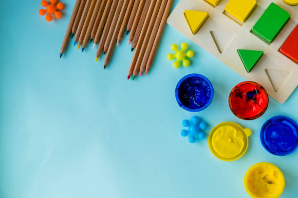 istock Office and student accessories on a pink. Back to school concept. School, education and learning concept. creativity for kids. Top view colorful background. Flat lay 908982538