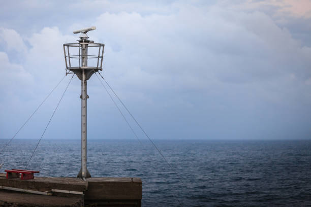 istock Radar and sea view at Lindesnes lighthouse 908986042