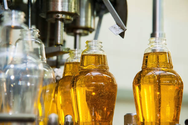 istock Vegetable oil production plant 908993740