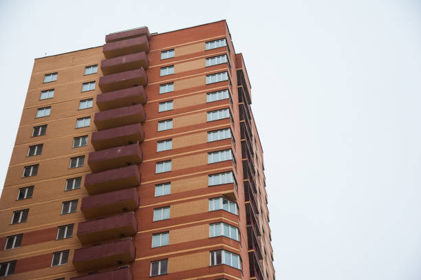 istock Brand new apartment building 909009122