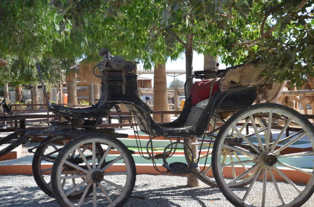istock Western old wooden coach 909021024