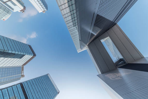 istock Exterior of modern office building 909030244