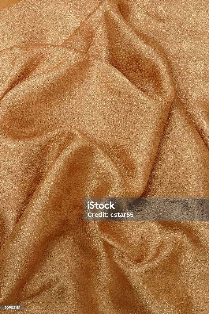 Fundo de seda dourado - Royalty-free Abstrato Foto de stock