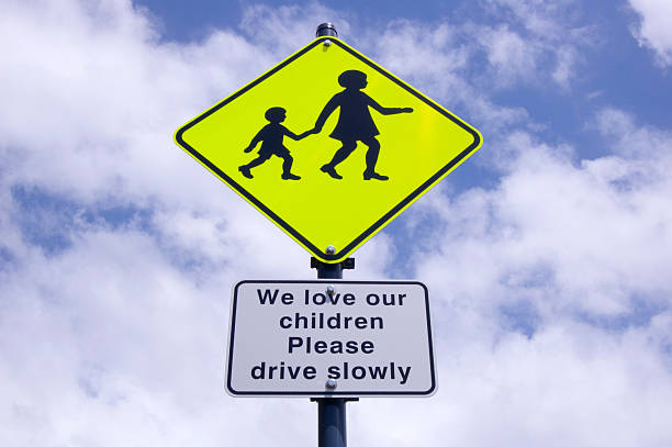 istock Streetsign - We love our children 90903261