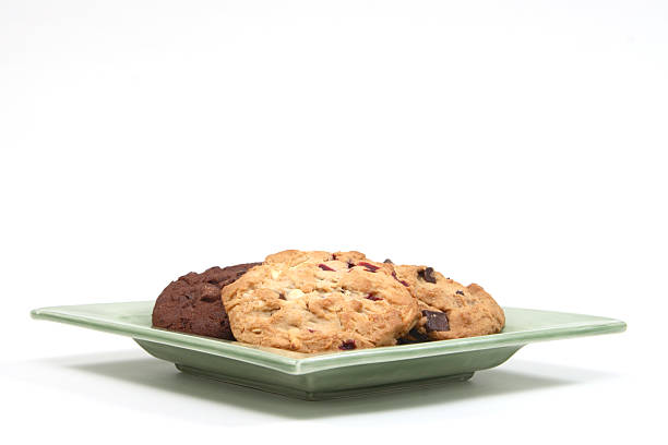 Baking handmade cookies closeup