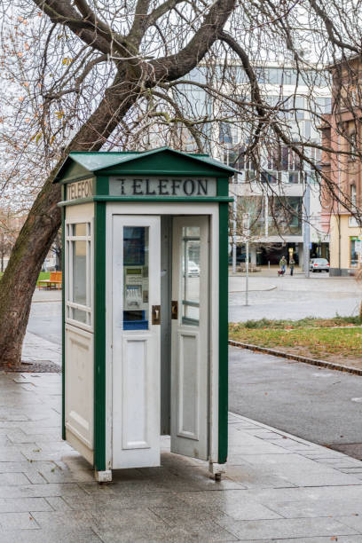 istock Old telephone booth in Pilsen (Czech Republic) 909037430