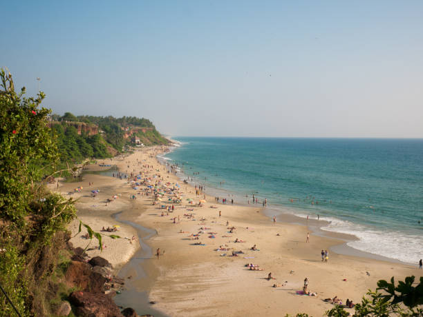 istock Varkala beach, Kerala, South India 909038094