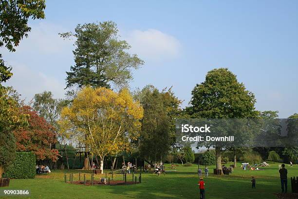 El Parque En Otoño Foto de stock y más banco de imágenes de Actividades recreativas - Actividades recreativas, Aire libre, Calor