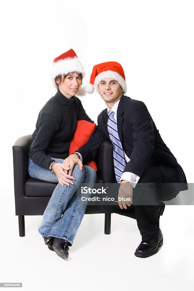 Familia de Navidad - Foto de stock de Adolescente libre de derechos