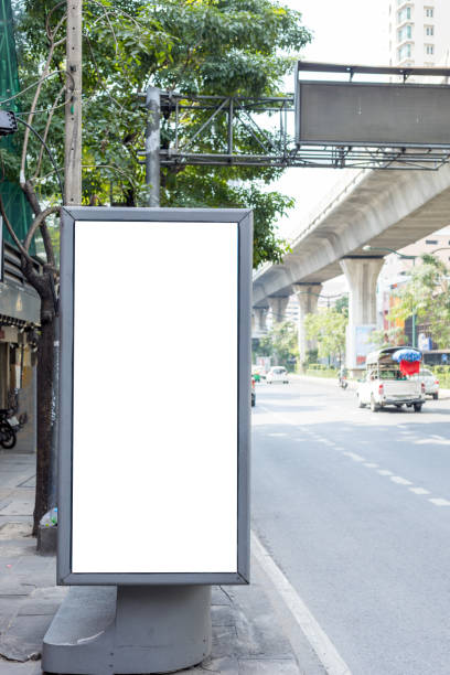 istock White Billboard blank for outdoor advertising poster 909049160