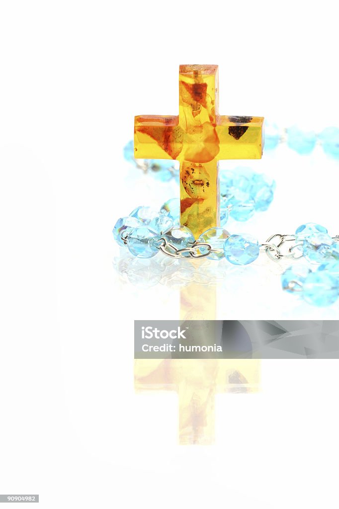 Croix ambre - Photo de Ambre libre de droits