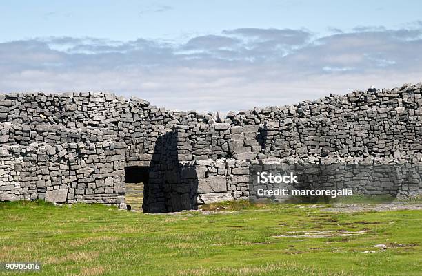 Dun Aonghasa Isole Aran Irlanda - Fotografie stock e altre immagini di Antico - Condizione - Antico - Condizione, Archeologia, Architettura