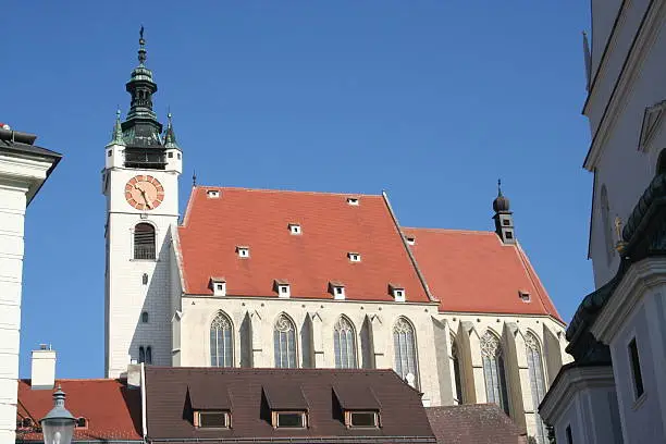 Probably the oldest church in Krems on the Danube in Austria.