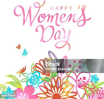 istock Women's Day Blossom 909060818