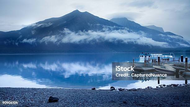 Mcdonald Lake Blues Stock Photo - Download Image Now - Los Glaciares National Park, Montana - Western USA, Beauty In Nature