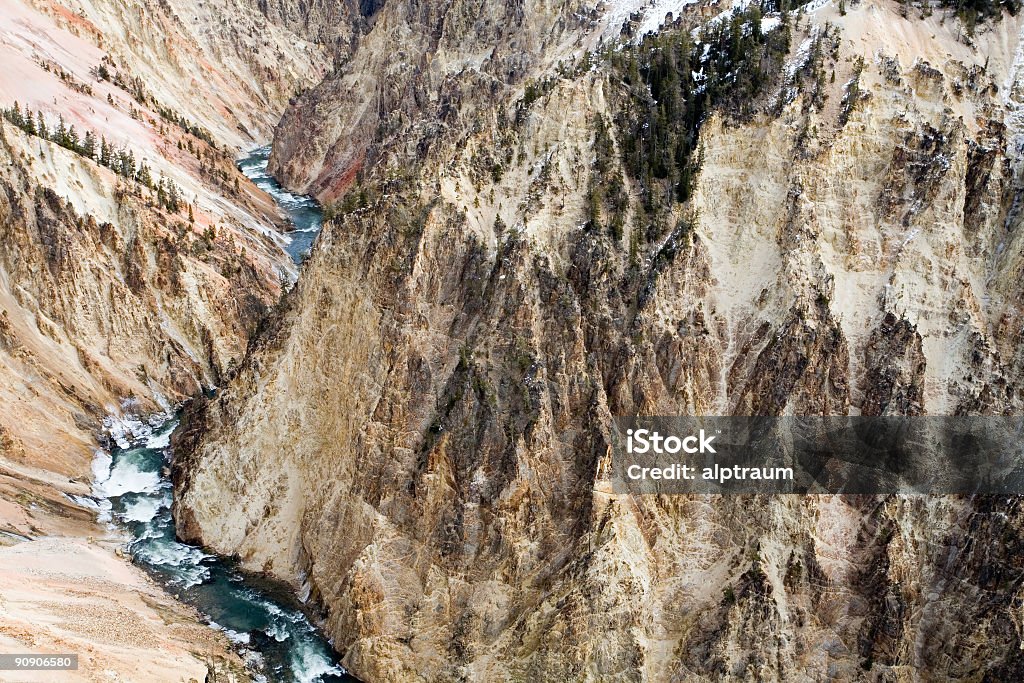 Río yellowstone - Foto de stock de Agua libre de derechos