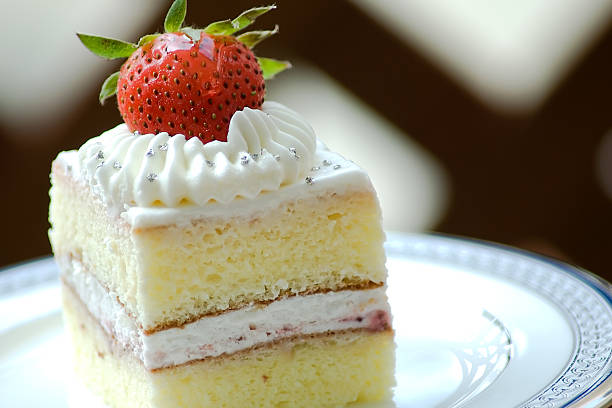 Strawberry Cake stock photo