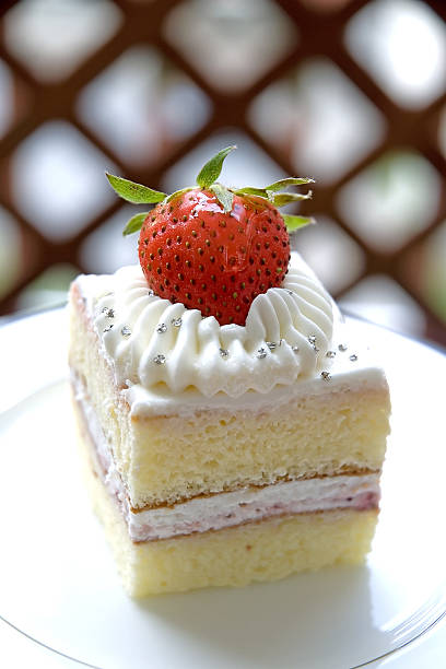 Strawberry Cake stock photo