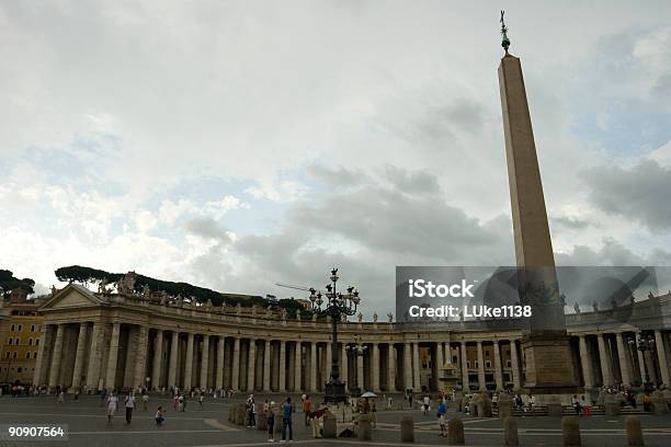 St Peters Square Stock Photo - Download Image Now - Architectural Column, Brick, Capital Cities