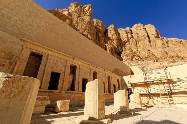istock Temple of Hatchepsut Queen in Luxor. Egypt 909075944