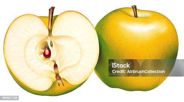 Golden Delicious Apple Stock Photo - Download Image Now - Agriculture, Apple - Fruit, Color Image