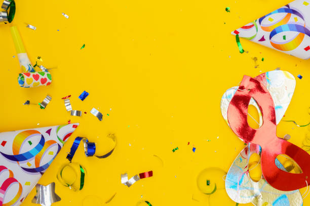istock Bright colorful carnival or party scene 909092186
