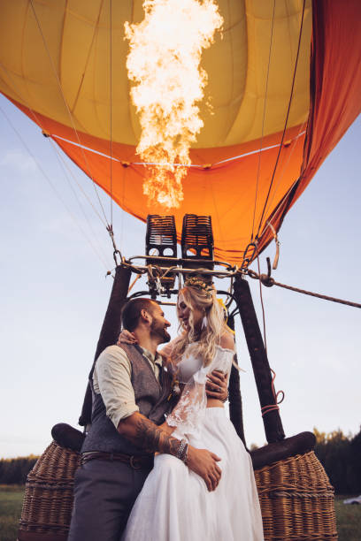 istock bride and groom outdoors. wedding ceremony. wedding arch. 909094096