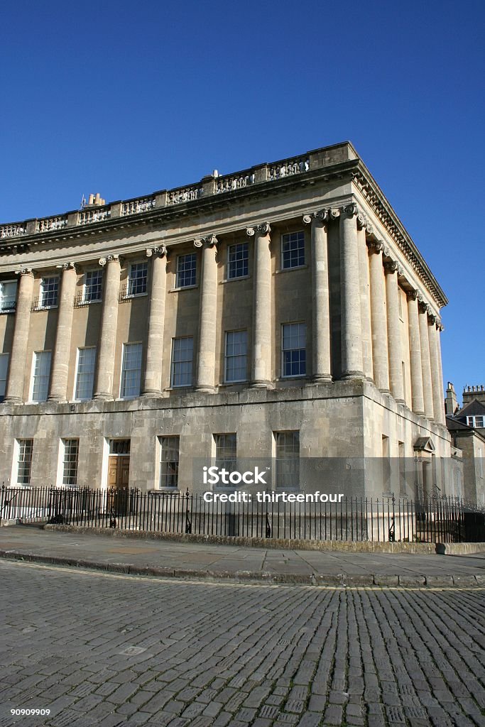 Royal Crescent, Bath 02  Architecture Stock Photo