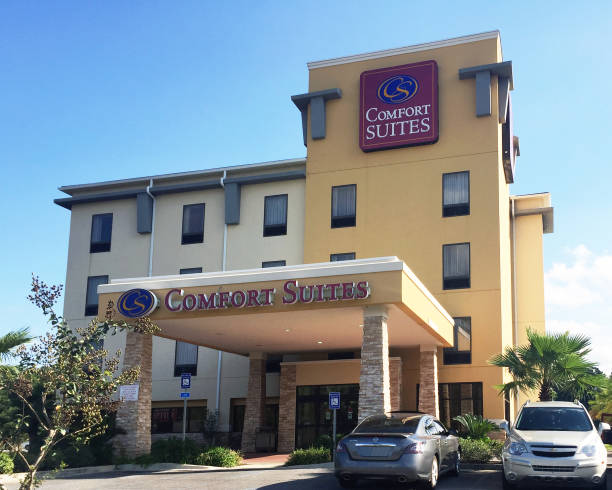 Comfort Suites all suite hotel stock photo