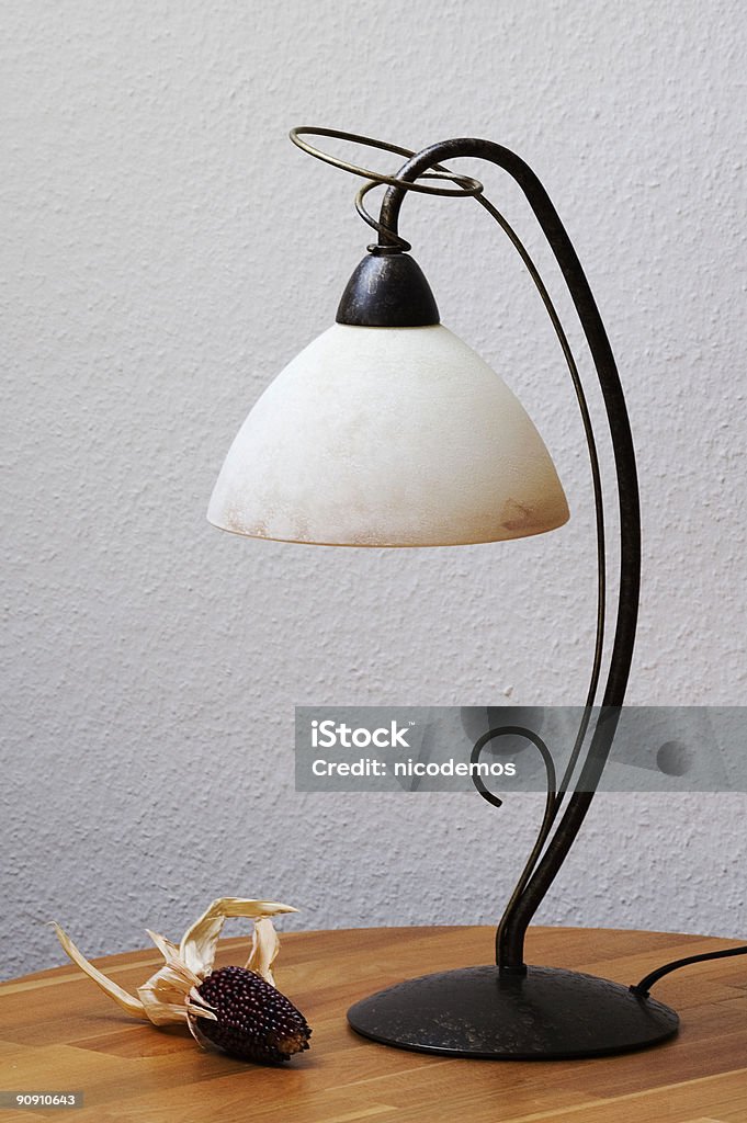 Elegant Lamp  Color Image Stock Photo