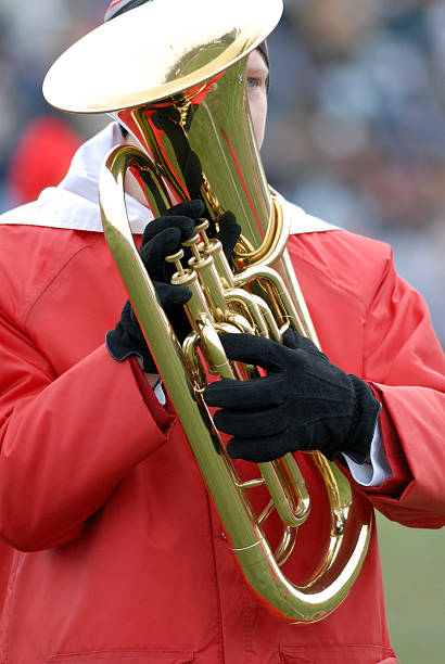 istock Baritone in the high school band 90910717
