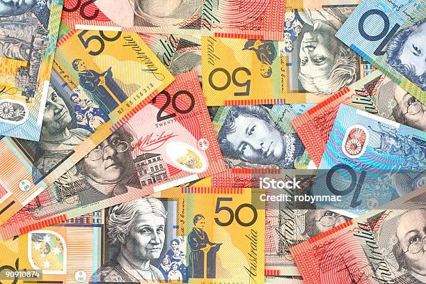 Dinheiro Australiano - Fotografias de stock e mais imagens de Austrália - Austrália, Unidade Monetária, Nota