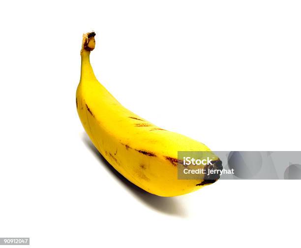 Banana In Your Face Stock Photo - Download Image Now - Banana, Color Image, Cut Out